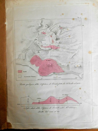 Carta geologica crateri di - de,
