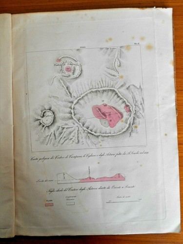 Carta geologica del cratere - carta,